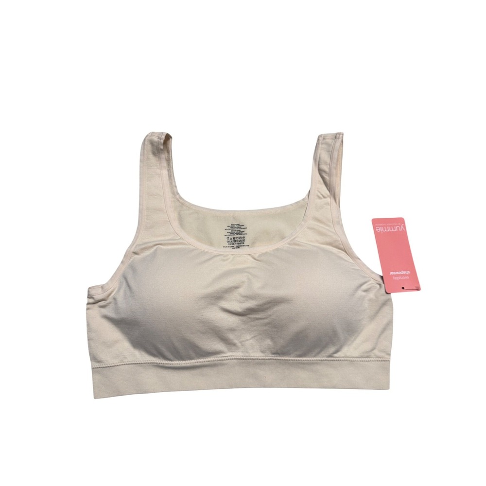 Bralette Built‎ in Bra Removable Pads Beige Yummie 1X/2X NWT